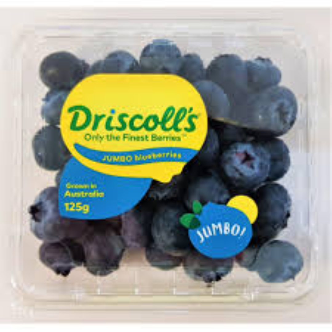 AAA BLUEBERRIES JUMBO 125G
